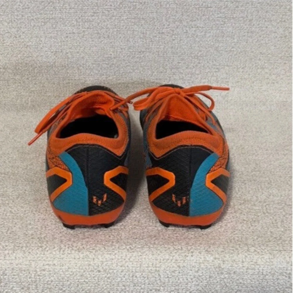 Adidas Cleats Mens 12 X Speedportal  Messi3 FG Soccer Orange‎ Black Sport Shoe